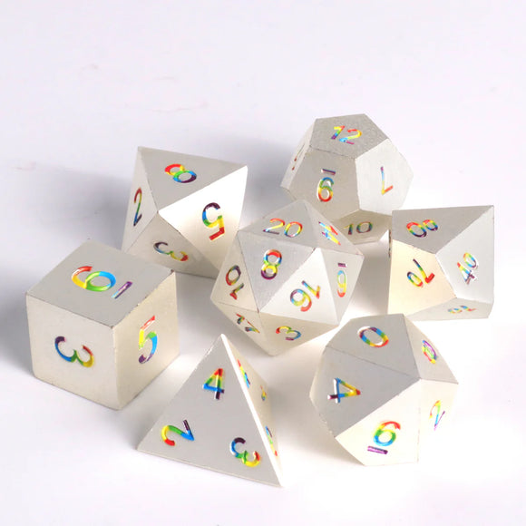 7pc RPG Set - Bright Rainbow