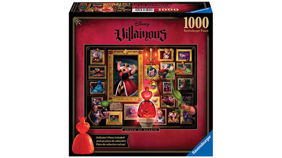 CONSIGNMENT - Disney Villainous 1000 Piece Puzzle - Queen of Hearts