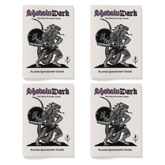 Shadowdark RPG Player Quickstart Zine (4-Pack)