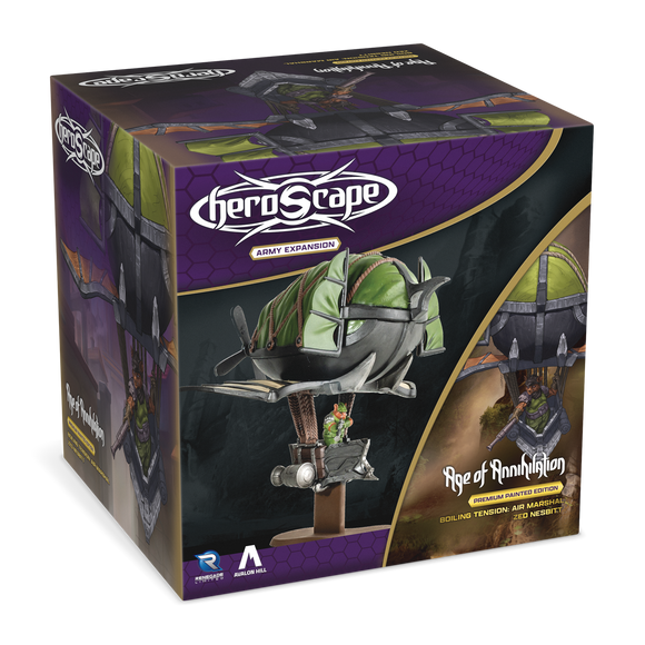 Heroscape: Air Marshal Zed Nesbitt Army Expansion Painted Edition