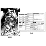 Shadowdark RPG 12 Premade 1st-Level Character Cards