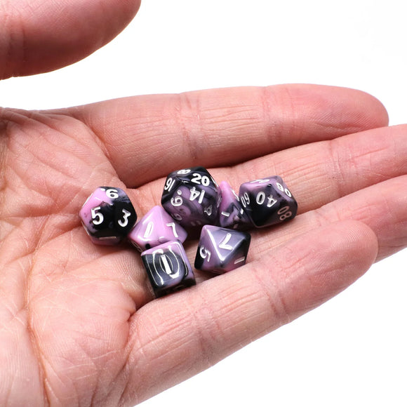 Critlings 7pc Mini RPG Set - Shadow Petal