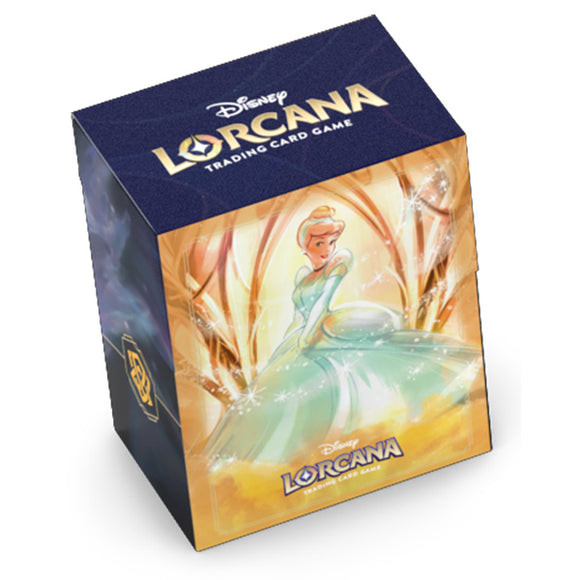 Deck Box: Disney Lorcana- Archazia's Island- Cinderella