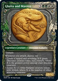 Magic: The Gathering Single - March of the Machine - Ghalta and Mavren (Showcase) - Rare/0307 - Lightly Played