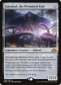 Magic: The Gathering Single - Eldritch Moon - Emrakul, the Promised End - Mythic/006 Lightly Played