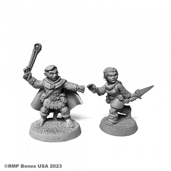 Reaper Bones USA - HALFLING RANGER AND ROGUE