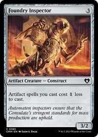 Magic: The Gathering Single - Commander Masters - Foundry Inspector - Common/0385 - Lightly Played