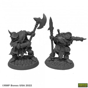 Bones USA Dungeon Dwellers - ORC WARRIORS (2) 07014