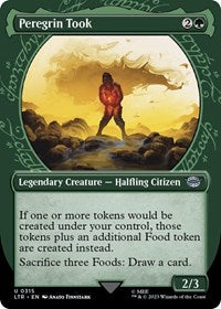 Magic: The Gathering Single - Universes Beyond: The Lord of the Rings: Tales of Middle-earth - Peregrin Took (Showcase) - Uncommon/0315 - Lightly Played