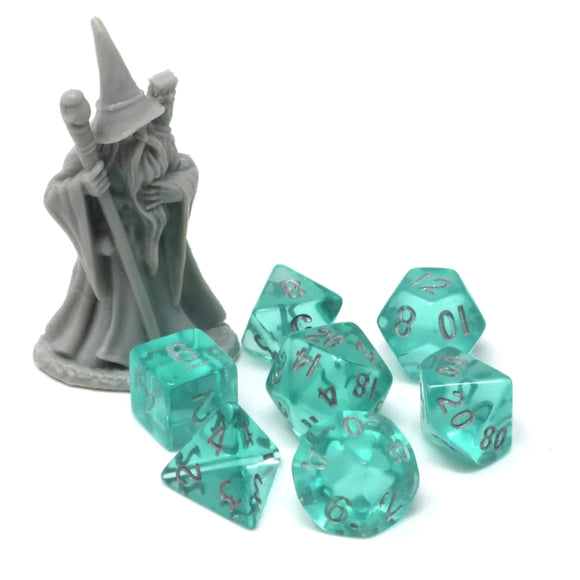 Critlings 7pc Mini RPG Set - Minty Breeze