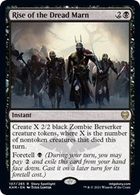 Magic: The Gathering Single - Kaldheim - Rise of the Dread Marn (Foil) - Rare/107 - Lightly Played