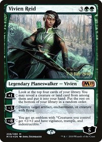 Magic: The Gathering Single - Foundations - Vivien Reid -  Pre-Release Mythic/0234 - Lightly Played