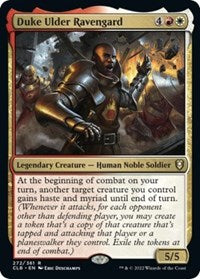 Magic: The Gathering - Commander Legends: Battle for Baldur's Gate - Duke Ulder Ravengard - Rare/272 Lightly Played