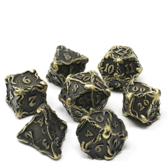 7pc RPG Set - Fathom Gold