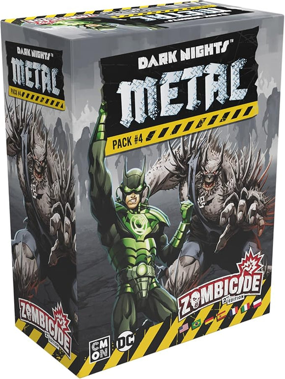 Zombicide Dark Night Metal Pack #5 - Battle The Batman Who Frags and His Terrifying Minions!