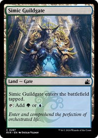 Magic: The Gathering Single - Ravnica Remastered - Simic Guildgate (Foil) - Common/0287 Lightly Played