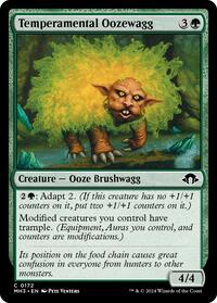 Magic: The Gathering Single - Modern Horizons 3 - Temperamental Oozewagg - FOIL Common/0172 - Lightly Played