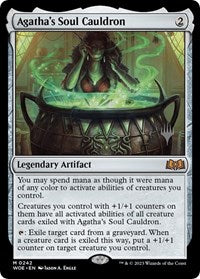 Magic: The Gathering Single - Wilds of Eldraine - Agatha's Soul Cauldron (Promo) - Mythic/0242 Lightly Played
