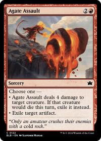 Magic: The Gathering Single - Bloomburrow - Agate Assault - FOIL Common/0122 - Lightly Played