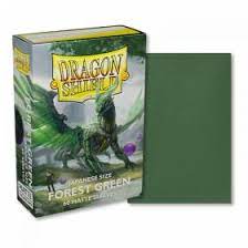 Dragon Shields Japanese (60) Matte - Forest Green