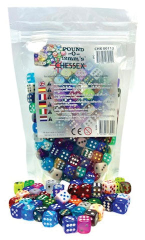 Pound-O-12mm d6 Dice