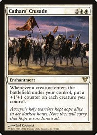 Magic: The Gathering Single - Avacyn Restored - Cathars' Crusade - Rare/10 Lightly Played