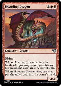 Magic: The Gathering Single - Commander Masters - Hoarding Dragon - FOIL Uncommon/0233 - Lightly Played