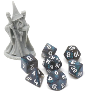 Critlings 7pc Mini RPG Set - Deepwave Sparkle