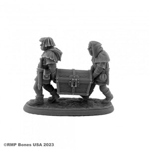 Reaper Bones USA - HENCHMEN: HENCHMEN AND CHEST 07113