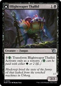 Magic: The Gathering Single - March of the Machine - Blightreaper Thallid - Uncommon/0092 - Lightly Played