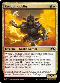 Magic: The Gathering Single - Modern Horizons 3 - Conduit Goblin - FOIL Common/0179 - Lightly Played