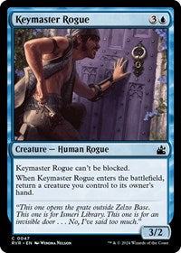 Magic: The Gathering Single - Ravnica Remastered - Keymaster Rogue - Common/0047 Lightly Played