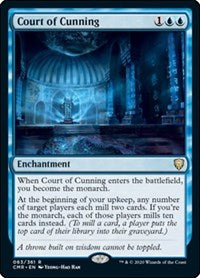 Magic: The Gathering Single - Commander Legends - Court of Cunning - Rare/063 - Lightly Played