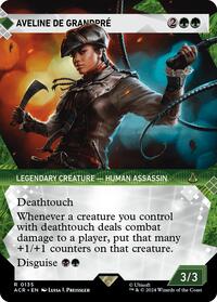 Magic: The Gathering Single - Universes Beyond: Assassin's Creed - Aveline de Grandpre (Showcase) - FOIL Rare/0135 - Lightly Played