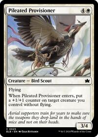 Magic: The Gathering Single - Bloomburrow - Pileated Provisioner - FOIL Common/0025 - Lightly Played