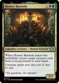 Magic: The Gathering Single - Outlaws of Thunder Junction - Honest Rutstein - FOIL Uncommon/0207 Lightly Played