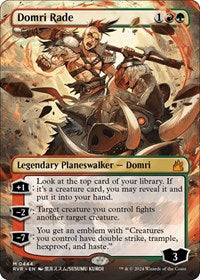 Magic: The Gathering Single - Ravnica Remastered - Domri Rade (Anime Borderless) - Mythic/0444 Lightly Played