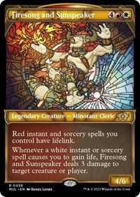 Magic: The Gathering Single - March of the Machine: Multiverse Legends - Firesong and Sunspeaker - Rare/0039 - Lightly Played