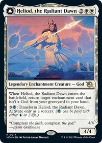 Magic: The Gathering Single - March of the Machine - Heliod, the Radiant Dawn - FOIL Rare/0017 - Lightly Played