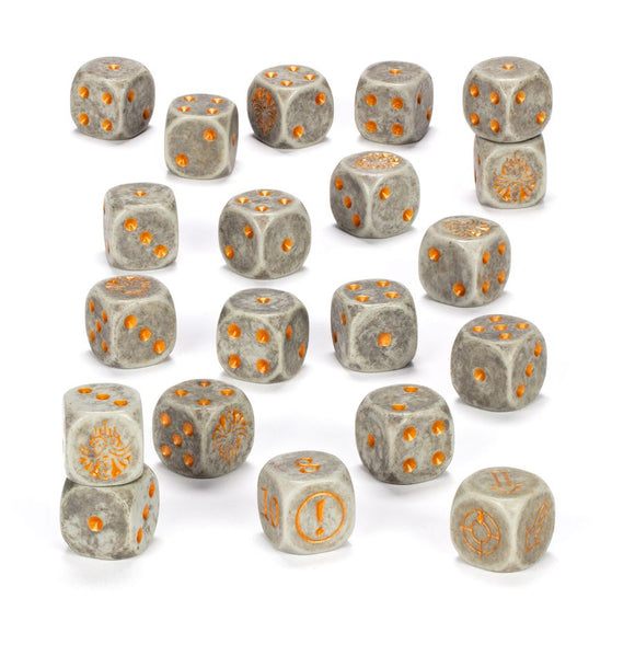 Warhammer -The Old World - Dwarfen Mountain Holds Dice set