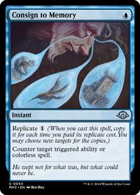 Magic: The Gathering Single - Modern Horizons 3 - Consign to Memory - FOIL Uncommon/0054 - Lightly Played