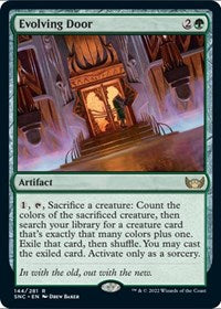 Magic: The Gathering Single - Streets of New Capenna - Evolving Door - Rare/144 Lightly Played