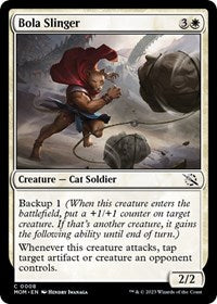 Magic: The Gathering Single - March of the Machine - Bola Slinger - Common/0008 - Lightly Played