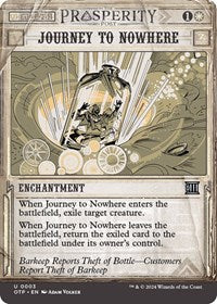 Magic: The Gathering Single - Outlaws of Thunder Junction: Breaking News - Journey to Nowhere - Uncommon/0003 - Lightly Played