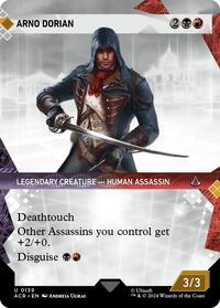 Magic: The Gathering Single - Universes Beyond: Assassin's Creed - Arno Dorian (Showcase) - FOIL Uncommon/0139 - Lightly Played