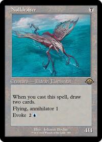 Magic: The Gathering Single - Modern Horizons 3 - Nulldrifter (Retro Frame) - FOIL Rare/0388 - Lightly Played