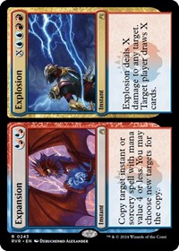 Magic: The Gathering Single - Ravnica Remastered - Expansion // Explosion - FOIL Rare/0243 Lightly Played