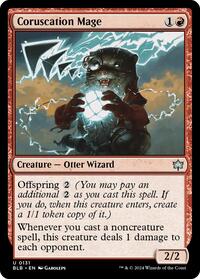 Magic: The Gathering Single - Bloomburrow - Coruscation Mage - FOIL Uncommon/0131 - Lightly Played