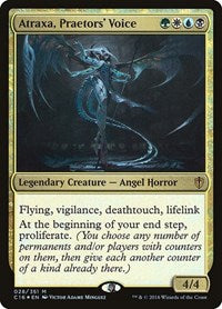 Magic: The Gathering Single - Commander 2016 - Atraxa, Praetors' Voice - FOIL Mythic/028 Lightly Played