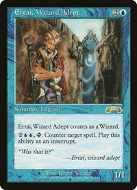 Magic: The Gathering Single - Exodus - Ertai, Wizard Adept - Rare/33 Lightly Played